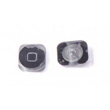 Кнопка Home (пластик) черная для iPhone 5 5c 