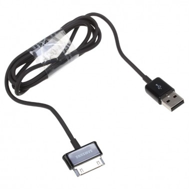 Кабель USB - 30-pin для SAMSUNG Galaxy Tab (ECB-DP4ABE) ORIGINAL черный (1м)