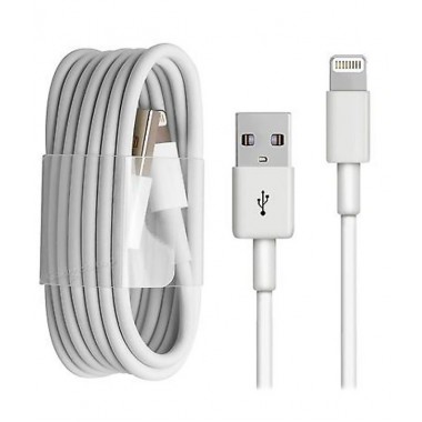 USB кабель для iPhone 5/5S/5C/6/6Plus/6S/7/ lightning белый