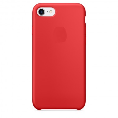 Силиконовый чехол для iPhone 7 ORIG, red (красный)