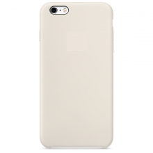 Силиконовый чехол для iPhone 6+/6S+ ORIG, antique white (белый)