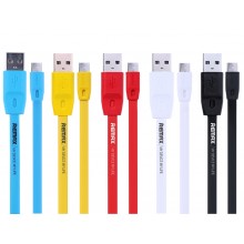 USB кабель REMAX для iPhone 5/5S/5C/6/6Plus/6S/7/lightning черный (1м)