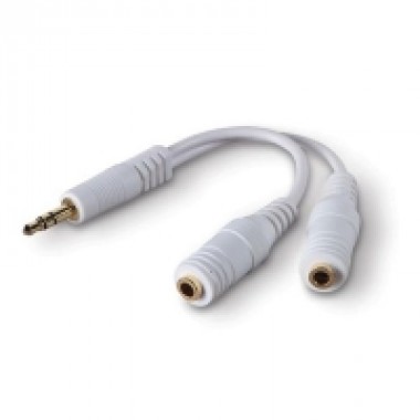 Аудио переходник разветвитель для наушников (3.5 мм)для AppleiPhone/iPad/iPodSamsung GalaxyS4/S3/Gal