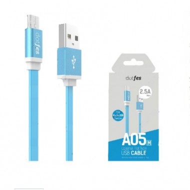 USB кабель USB-micro USB dotfes A05M  (1м)