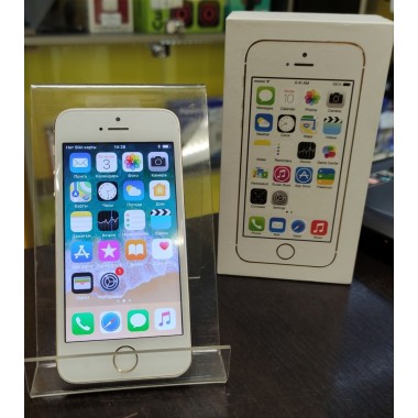 Смартфон Б/У iPhone 5S 16Gb Gold  (без Touch ID)