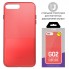 Защитная крышка для iPhone 6 Plus (5.5') dotfes G02 пластик красный