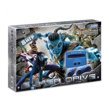 Игровая приставка Sega Super Drive Avatar 8 игр (16-bit)