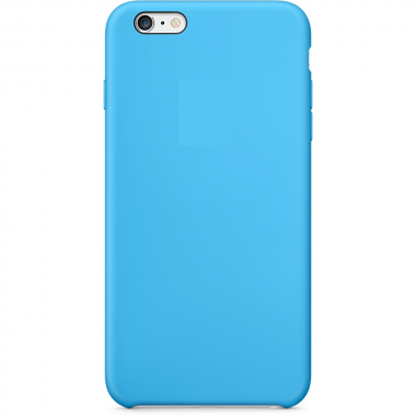 Cиликоновый чехол для iPhone 6/6S ORIG, blue голубой