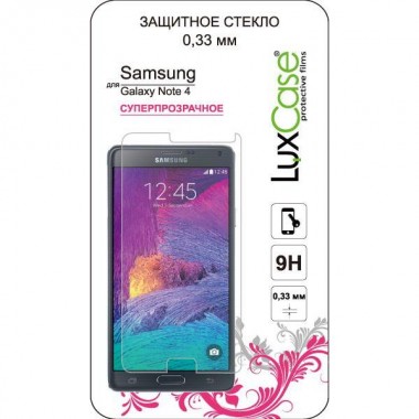 Защитное стекло для Samsung Galaxy Note 4 LUXCASE