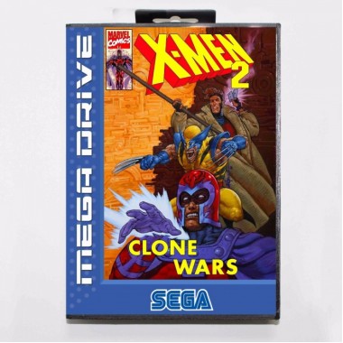 Картридж 16 bit X-Men 2 Clone Wars русская версия