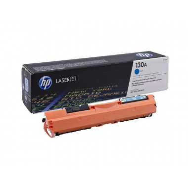 Картридж лазерный HP 130A (CF351A), синий, оригинал