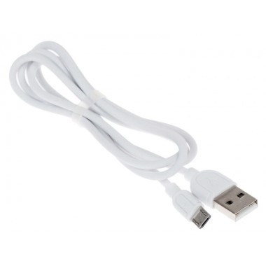 Кабель USB - micro USB WALKER C560 белый (1м)