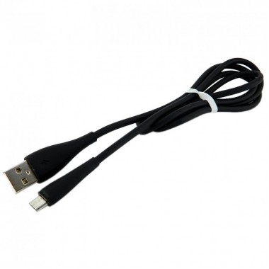 Кабель USB - micro USB WALKER C305 черный (1м)