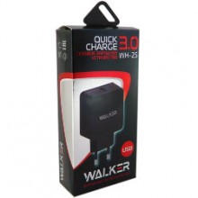 СЗУ USB 2,4A WALKER WH-25 (1USB, Quick Charge 3.0) черный