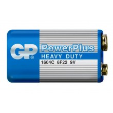 Батарейка солевая Крона GP 6F22 9V Power Plus