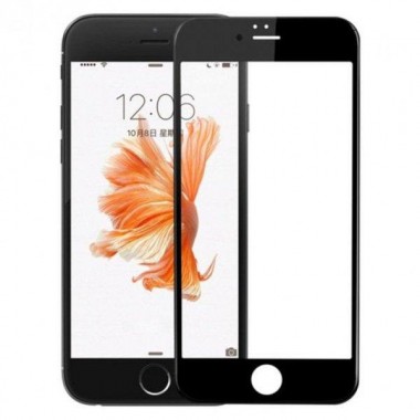 Защитное стекло для iPhone 5/5S/SE YOLKKI 2,5D Full Glue с рамкой черное