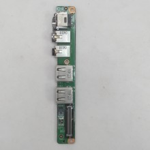 Плата питания и USB MSI X340 (MS-1352N) с РАЗБОРА
