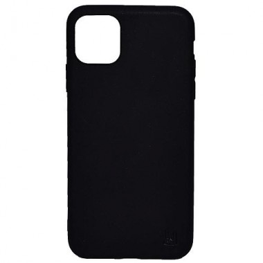 Чехол - накладка для iPhone 11 Pro (5.8") YOLKKI Alma силикон матовый черный (1мм)