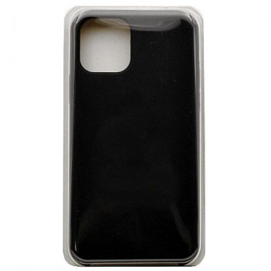 Чехол - накладка для iPhone 11 Pro Max (6.5") "Silicone Case" чёрный