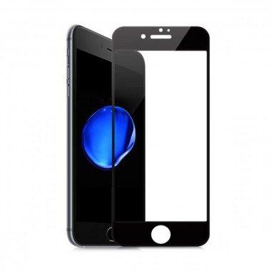 Защитное стекло 6D для iPhone 7 Plus/8 Plus (черный) 