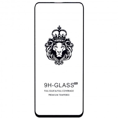 Защитное стекло для Xiaomi Redmi K30 YOLKKI 2,5D Full Glue с рамкой черное /в упаковке