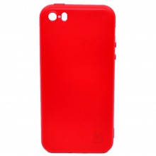 Чехол - накладка для iPhone 5/5S/SE YOLKKI Rivoli силикон красный