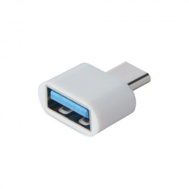 OTG переходник Type-C на USB (белый)