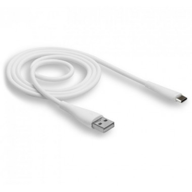 Кабель USB - TYPE-C WALKER C305 белый (1м)