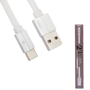 Кабель USB - TYPE-C REMAX Kerolla RC-094a белый (2м) /max 2,1A/