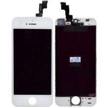 Дисплей (LCD  touchscreen) для iPhone 5s/SE белый,(матрица оригинал)