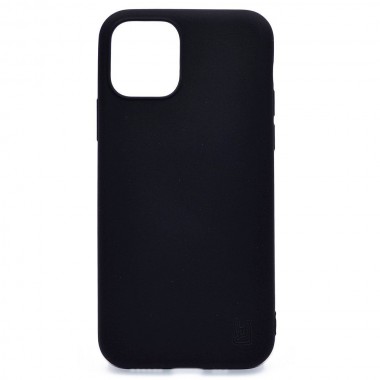 Чехол - накладка для iPhone 11 (6.1") YOLKKI Rivoli силикон черный