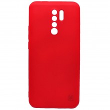 Чехол для Xiaomi Redmi 9 YOLKKI Rivoli силикон красный