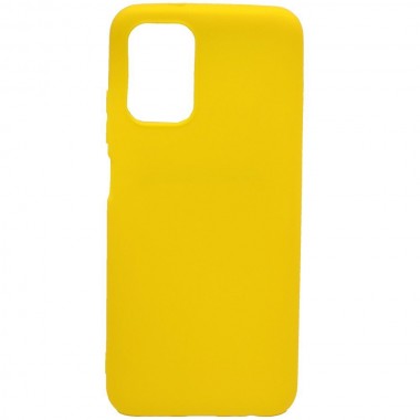 Чехол для Xiaomi Redmi Note 10/Note 10S YOLKKI Alma силикон матовый желтый (1мм)