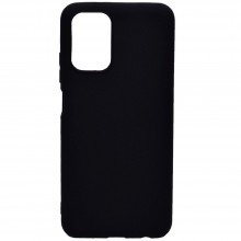 Чехол для Xiaomi Redmi Note 10/Note 10S YOLKKI Alma силикон матовый черный (1мм)
