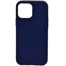 Чехол - накладка для iPhone 13 Pro Max (6.7") YOLKKI Alma силикон матовый синий (1мм)