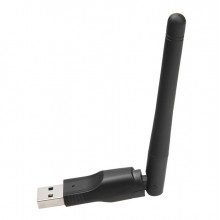 Сетевой Wi-Fi адаптер USB 150 Мбит/С MT7601 с антенной (без драйвера)