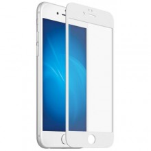 Защитное стекло для iPhone 6 Plus/6S Plus "Полное покрытие" "Оптима" белое