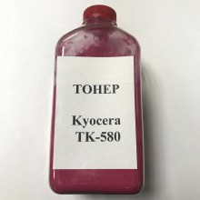 Тонер для Kyocera TK-580M БУЛАТ (Magenta, банка 500г.) 
