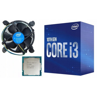 Процессор Intel Core i3-10100F BOX (LGA 1200, 4 x 3.6 ГГц, TDP 65 Вт, кулер)