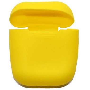 Чехол AirP "Soft Touch" силикон желтый
