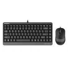 Клавиатура + мышь A4Tech Fstyler F1110 клав:черный/серый мышь:черный/серый USB Multimedia